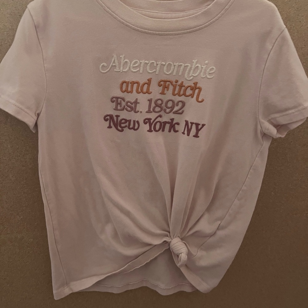 Abercrombie Kids Light Pink Tee